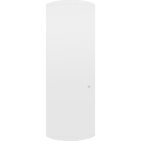 Airelec – Radiateur vertical 1500W blanc – Diffusion de chaleur homogène – Design contemporain pour espaces réduits – Régulation précise