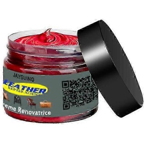 50 g de mastic épais pour réparer le cuir, pour combler les trous, les éraflures, les fissures et les rayures. (1/5)