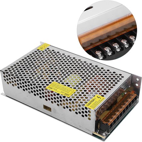 Schaltnetzteil aus Aluminiumlegierung, DC24V-Netzteil für LED-Streifenbeleuchtung von 3D-Druckern (S-240-24 (24V 10A 240W) AC110/220V±15%) (1/5)