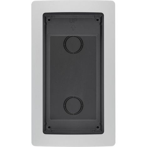 Vimar 42920.F Kit accessori per installazione da incasso targa 42920.P: 1 cornice, 1 supporto e 1 scatola da incasso
