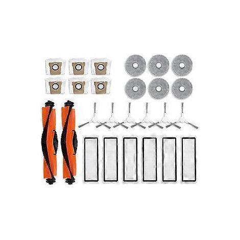 Pièces détachées et accessoires pour balais Dreame W20 Pro / W20 Pro Ultra : filtre HEPA, sac à poussière et lingette de nettoyage. (1/5)