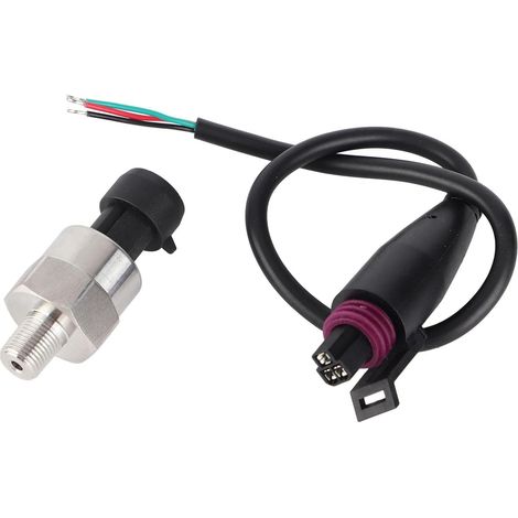 Capteur pression eau, capteur de pression eau - DC 5 V 1/8" NPT - Filetage en acier inoxydable - Capteur de pression - Transducteur de pression (1/5)