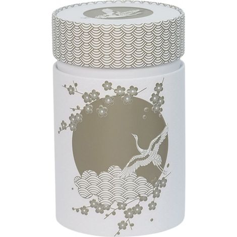 Petite boite Blanche Komorebi pour le thé Contenance 150 gr (1/2)