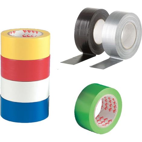 Nastro adesivo telato americano impermeabile giallo verde rosso blu nero marrone Grigio