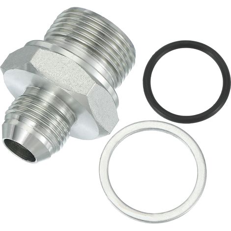 Raccord Réducteur Hexagonal Mâle 37° Flare JIC x Mâle 3/4" BSPT (1/5)