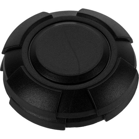 Cache-serrure de portière de voiture, protection d'entrée de portière automobile, cache-serrure de portière de voiture de remplacement-3.50X3.50X0.70CM-Black (1/3)