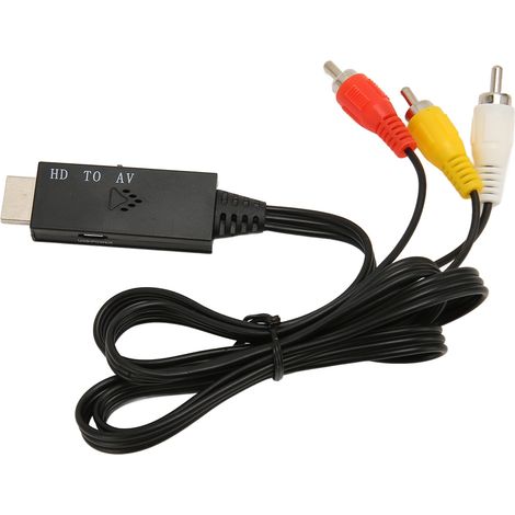 Convertisseur professionnel HD Multimedia Interface vers RCA prenant en charge la sortie HD Multimedia Interface de 720p à 1080p (1/5)