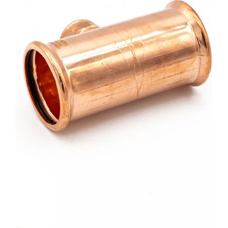 PrimaPress Copper 54x54x1/2" FI Tee - WRAS/DVGW Approved (1/3)
