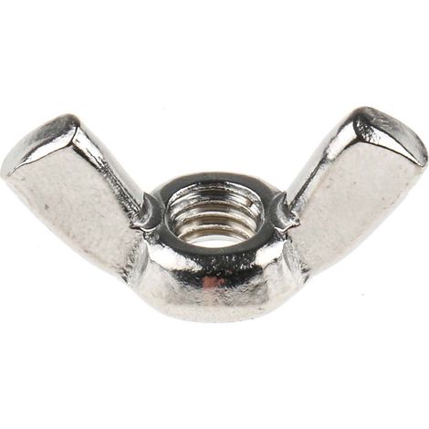 Ecrou à ailes, M6, en Acier Inoxydable A4 316 ( Prix pour Boîte de 50 ) (1/2)