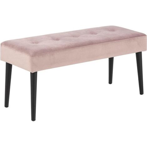 Banco tapizado Norsica 326, Rosa Dusty