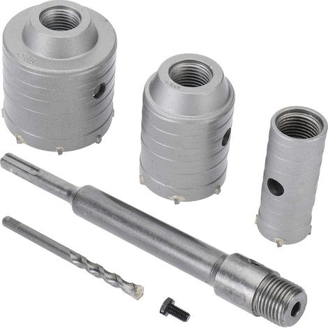 Kaelt - Osqi – Foret béton SDS Plus 65 mm – Scie cloche pour percer ciment, pierre, maçonnerie – Acier ultra-résistant, coupe nette (1/5)