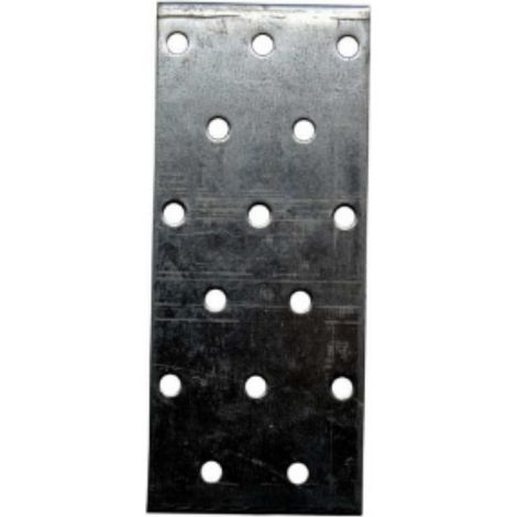 FPLUS placa pesante plc9 160x50 zincado , PLACA PESANTE 160X50MM ZN ZINCADO
