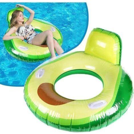 Raft gonflable en forme de crocodile pour piscine – 100 cm, flotteur géant en PVC résistant, jouet aquatique amusant pour enfants (filles et garçons), idéal pour piscine, plage, sports nautiques et fê (1/5)