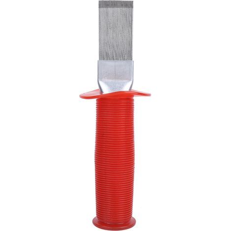 Condenser fin comb for air conditioning – 304 stainless steel, ergonomic non-slip handle (1/5)