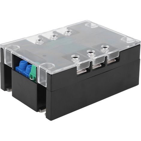 Démarreur progressif triphasé 6KW, module contrôleur TSR-60WA avec relais à base en laiton, variateur de tension pour moteur 380V, pièce de rechange industrielle, boîtier robuste. (1/5)