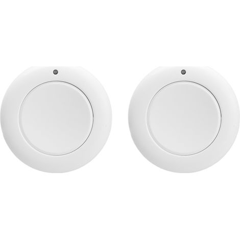2 interrupteurs RF sans fil 433MHz pour lampe ventilateur, bouton intelligent DC 9V, télécommande pour éclairage