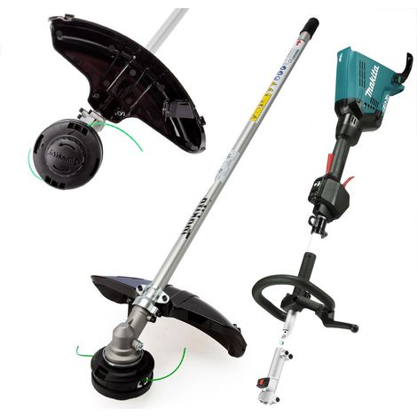 Makita DUX60Z Brushless 18v / 36v Split Shaft Multi Tool + Trimmer Brush Cutter (1/4)