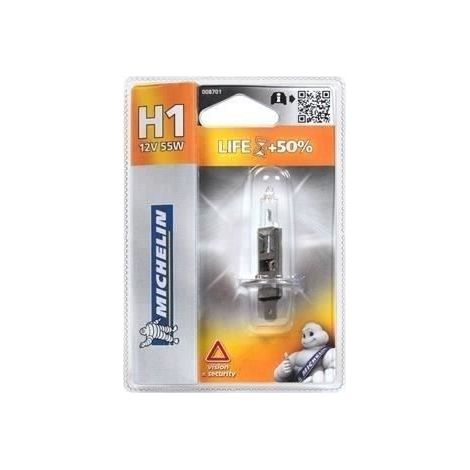 Bombilla para Automóvil Michelin Life + 50% H1 55 W (1 unidad) (1/2)