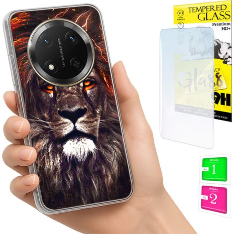 Custodia per Honor Magic7 Lite con cover fotografica e vetro 9H (1/5)