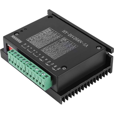 Pilote de moteur pas à pas hybride, contrôleur CNC biphasé, 0,2-5A TB6600, entrée DC12-48V. (1/5)