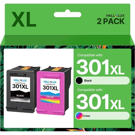 301XL Cartouches d'encre pour HP 301XL pour HP Envy 4500 4502 5530 (1/5)