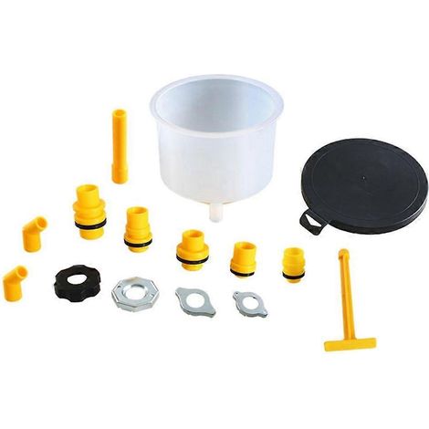 Kit de remplissage d'huile en 15 pièces pour un remplissage facile et propre du liquide de refroidissement (1/5)