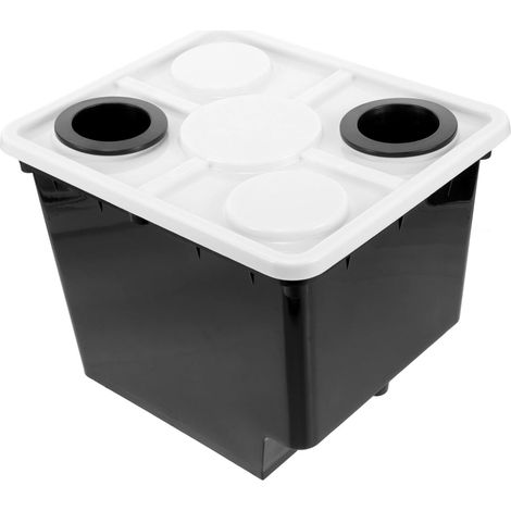 de Culture sans Terre Plastique Noir Panier Durable pour (1/5)