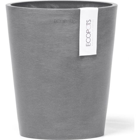 VASO DA TAVOLO ROTONDO MORINDA D14XH16CM GRIGIO (1/3)