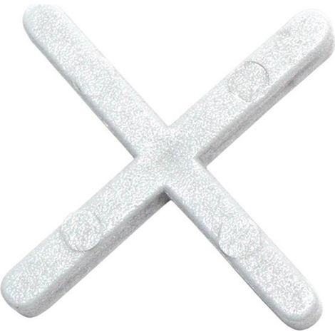 RUBI Tile Spacers 1/8in (3mm) Pack of 200 for Perfect Joints