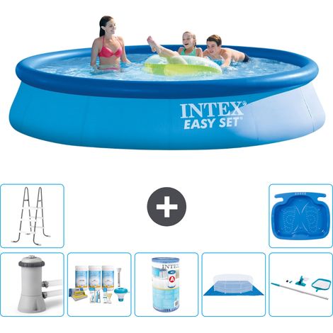 Intex Piscina Easy Set Rotonda - 396x84 cm - 8-pezzi  S41109 (1/5)