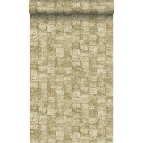 papier peint à texture vert kaki - Origin Wallcoverings (1/5)