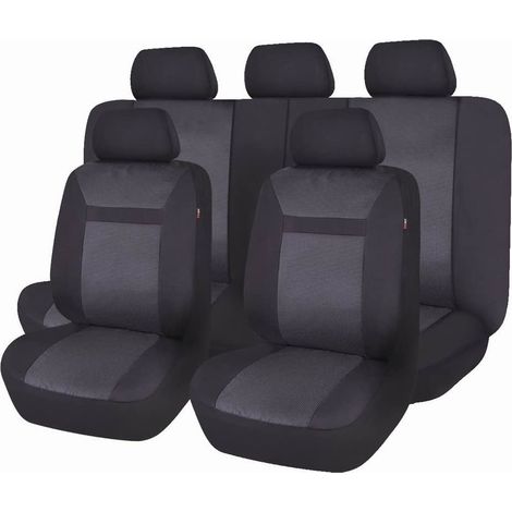 Universelle Autositzbezüge - Schwarzes Set (1/5)