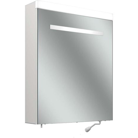 Schneider CARE LED armoire de toilette, 595x727mm, charnières à