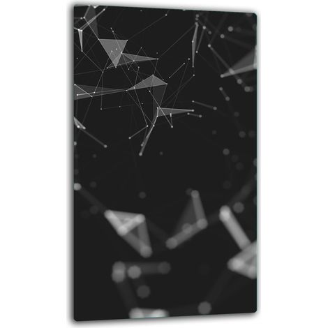 Schutzplatte aus Glas für Induktion 30x52 Schwarz (1/5)