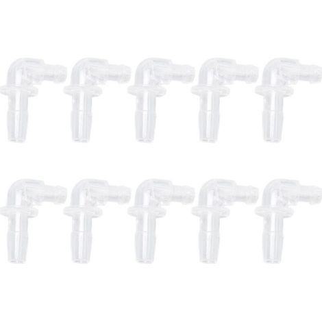 10 pièces Adaptateur Tubulaire BTE, Connexion pour Tubes Auditifs Transparents, Amélioration de la Qualité Sonore pour Appareils Siemens (1/5)