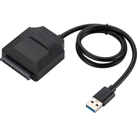 Câble USB 3.0 SATA Easy Drive pour disque SSD/HDD SATA 2,5/3,5 pouces (1/4)