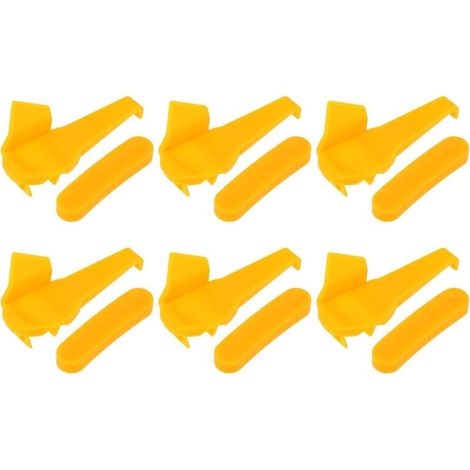 Lot de 6 têtes de démontage de pneus en plastique pour changeur de pneus (1/5)