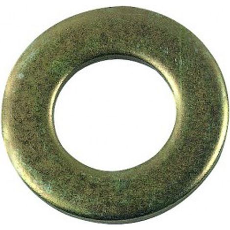 Rondelle plate moyenne (M) NFE 25513 Zingué bichromaté - 20 mm - BIVI (1/2)