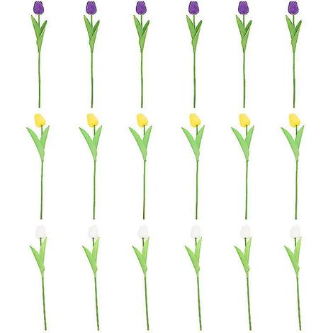 18 fleurs artificielles (1/3)