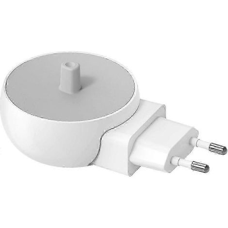 Chargeur de brosse à dents avec double support mural pour les gammes Oral-B/Braun Genius. Smart. Vitality et io (io2-io6) - Étanchéité IPX5 et fonction blanchiment (1/5)