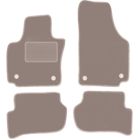 Tappetini in velluto per: Seat Toledo III monovolume (2004-2012) beige (1/5)