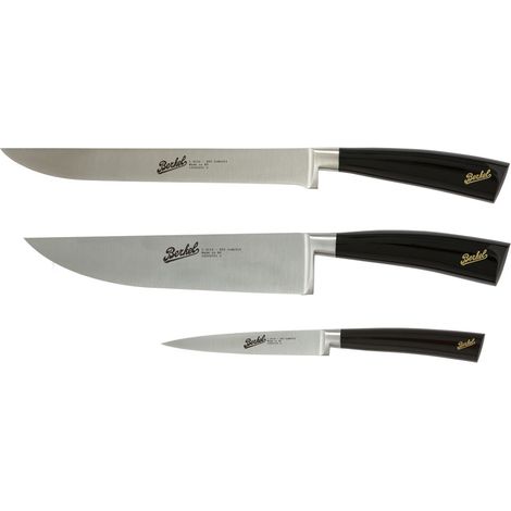 Eleganz -Set 3 knift schwarzen Küchenchef - Berkel (1/2)