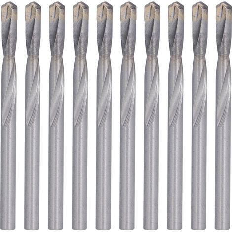 10 Pièces Fraises à Graver en Acier Tungstène pour PCB CNC, Tige Droite 5mm (1/5)