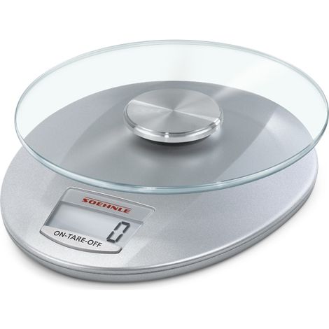 Pesa Alim Elettr Roma Piatto Amov 5kg Slv (1/4)