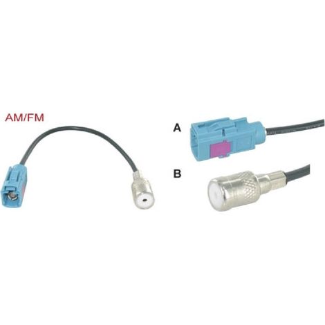 Adaptateur antenne ANT6007 Fakra F ISO F