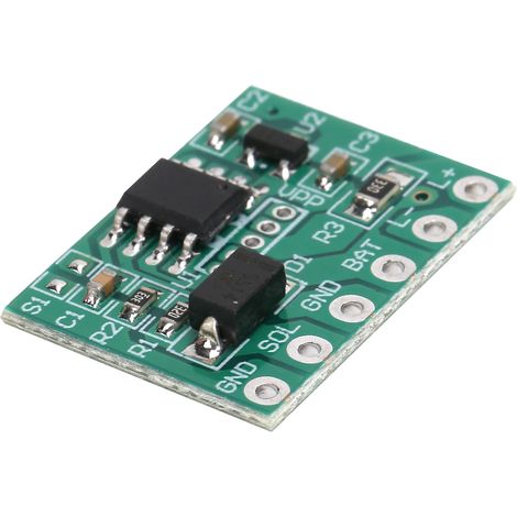 Module régulateur solaire à minuterie pour clignotant de balise routière, double face aluminium, DC5V (1/5)