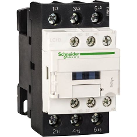 TeSys LC1D - contacteur - 3P - AC-3 440V - 25A - bobine 115Vca - LC1D25FE7 (1/5)