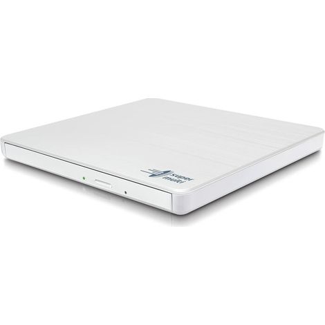 DVD-R/RW+R/RW Slim HLDS GP60NW60 blanco Venta minorista externa (1/4)