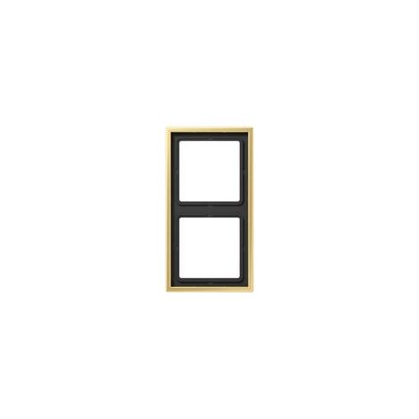 Jung Cadre 2x, LS 990, Laiton classic, montage vertical et horizontal ME 2982 C