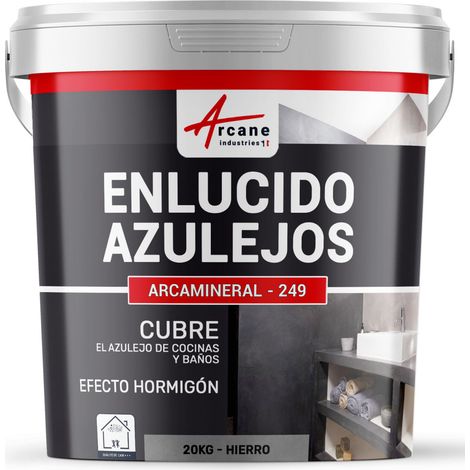 Enlucido para azulejos de baño y cocina, en suelos y paredes - ARCAMINERAL